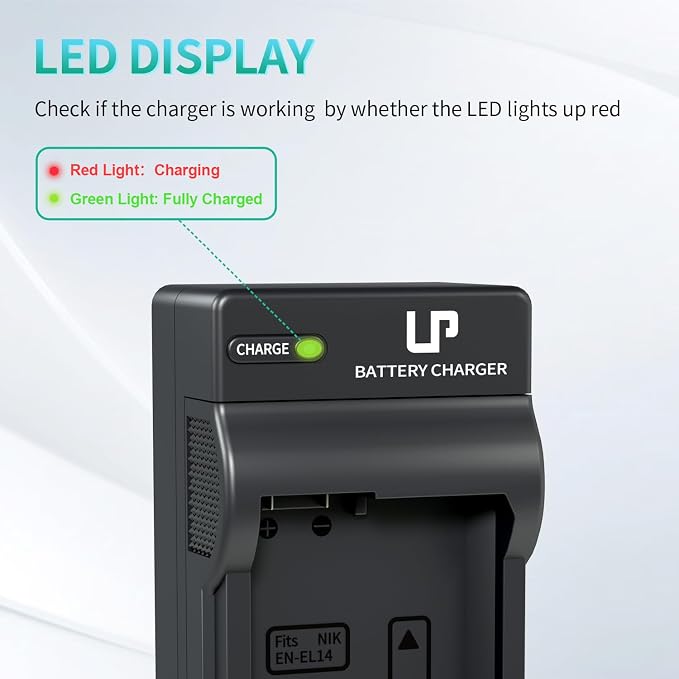 LP EN-EL14 EN EL14a Battery Charger, Charger Compatible
