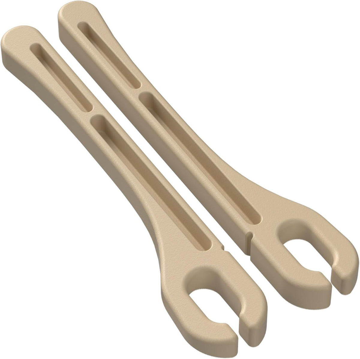 Car Seat Gap Filler Organizer - 2-Piece PU Leather Seat Gap Plug & Storage Pad to Prevent Dropping Items Between Seats and Center Console, Universal Beige Interior Accessories