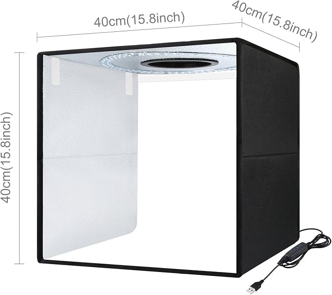 16x16x16 Inch Portable Folding Photo Studio Box