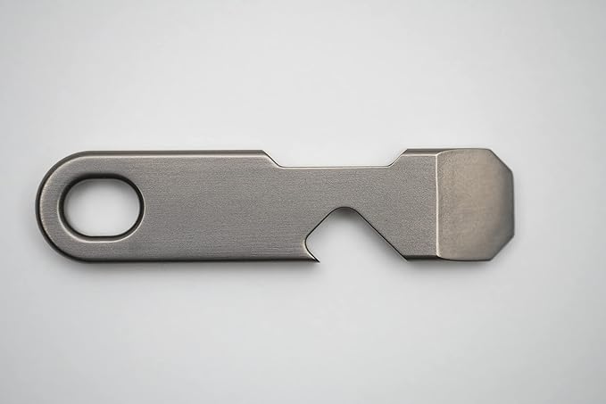 QuickPry Mini Pry Bar Everyday Carry Pry Bar Tool, For Camping, Cleaning, And Simple Everyday Tasks, Keychain Carry Tool Black