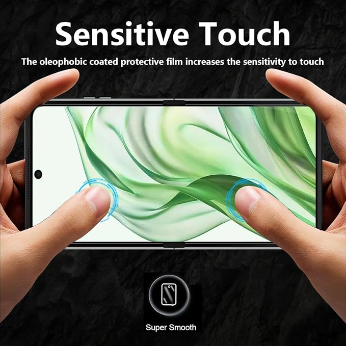 3+2 Pack Screen Protector for Motorola Razr+ 2025 Flexible TPU Film