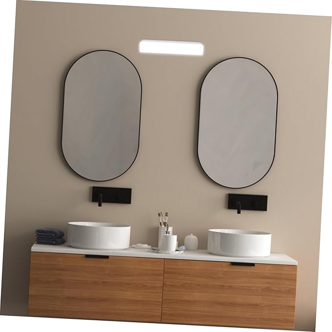 Led Bathroom Vanity Light Fixture Mirror Front Lamp Fog Resistant Feature Modern Design for Makeup Application Easy Installation for Humid Environments
