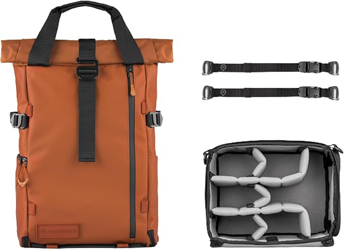 WANDRD PRVKE Rolltop 21L V4 Photography Bundle – Expandable Travel Camera