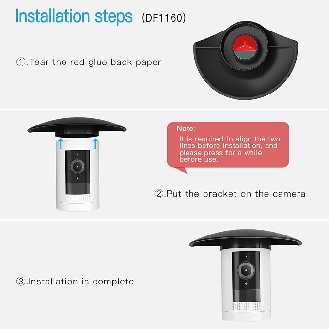 HOLACA Sun Rain Shade Camera Cover
