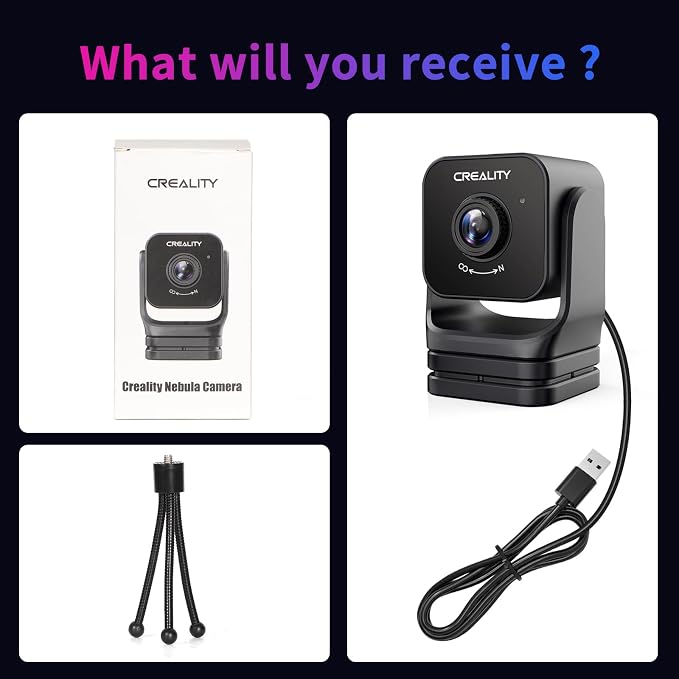 Creality Official Nebula Camera, 3D Printer Camera Night Vision Function