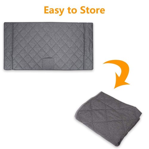 EZGO Golf Cart Seat Blanket & Cushion Covers for 2-Person Seats - Club Car & Golf Cart Accessories Gift for Men