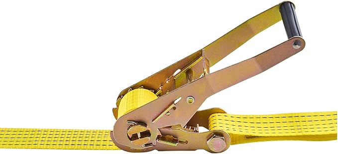 VEVOR 6 Pack 2’’ x 15’ Ratchet Straps Heavy Duty Tie Down with Double J Hook, 5000 lbs Break Strength, Carry Bag, Tie Down Ratcheting for Moving, Trailers, Motorcycles, Kayaks, Car Roof