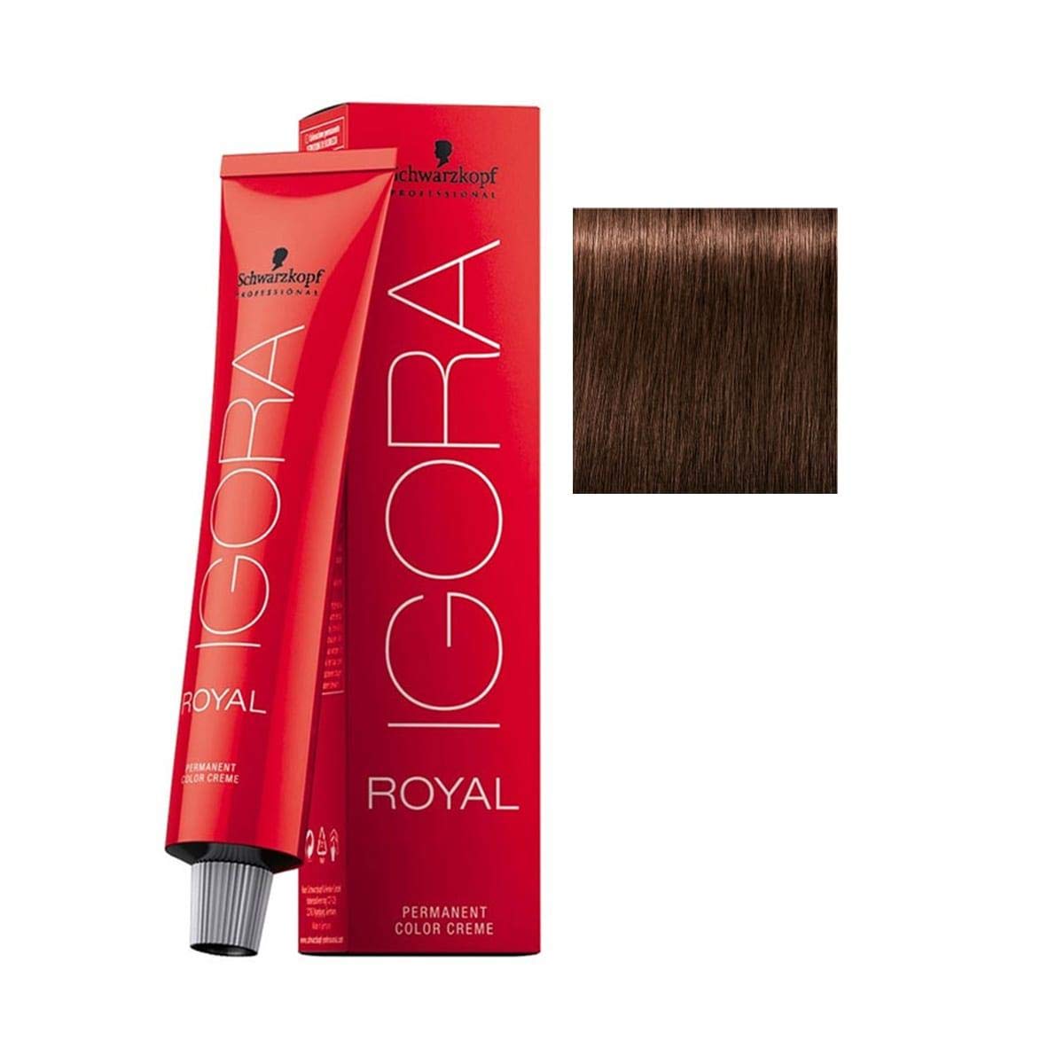 Schwarzkopf Igora Royal Hair Color Creme 5-6 Light Brown Chocolate 60 Ml