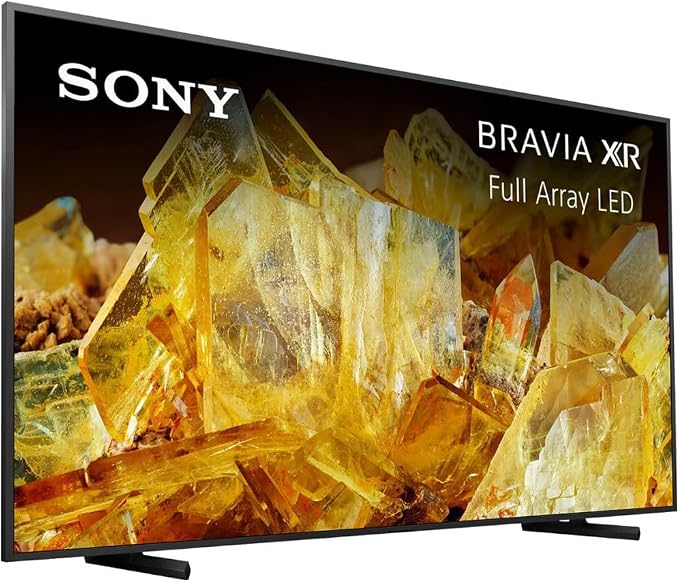 Sony Bravia XR 75" X90L 4K HDR Full Array LED Smart TV XR75X90L (Renewed) Bundle with 2 Year Protection Plan
