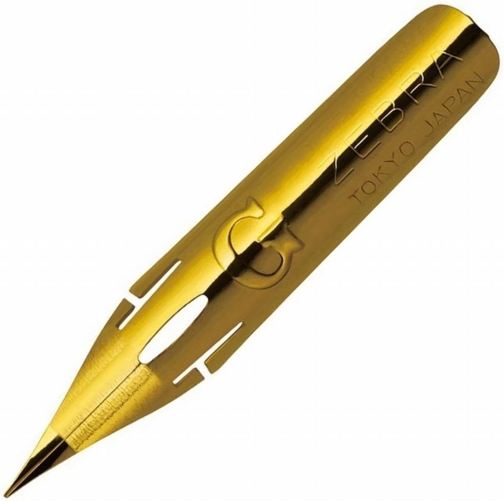 Zebra Professional Comic Pen Nib - G Model Titanium - Pack of 10 for Artists & Illustrators