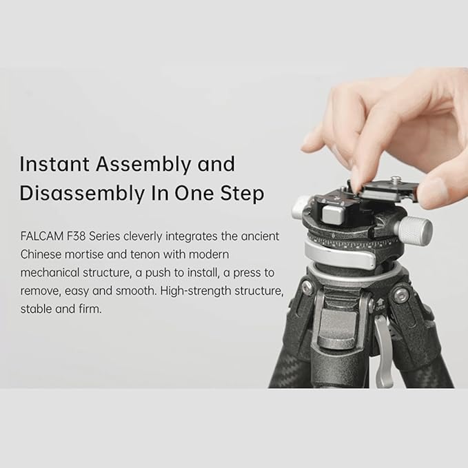 Falcam F38 Multi-Hole Quick Release Plate Kit, 38mm Aluminum QR System