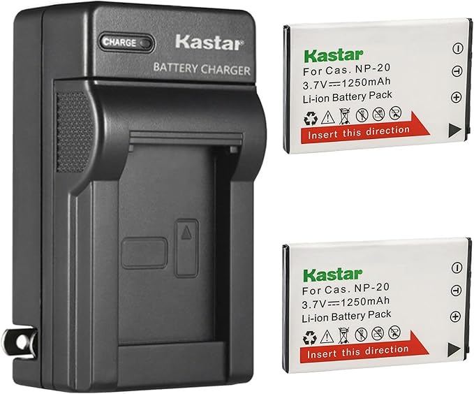 Kastar Battery AC Wall Charger 2-Pack compatible
