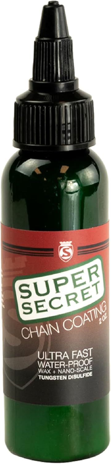 SILCA Super Secret Bike Chain Lube - Ultra Fast Liquid Wax for Smooth, Silent Performance | All-Weather Friction Reduction