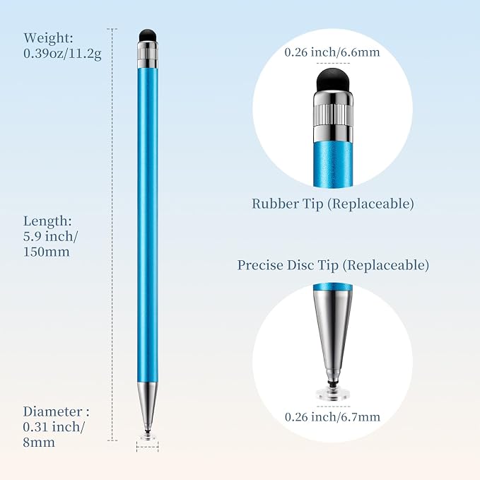 ChaoQ 2-in-1 Stylus Pen for Touchscreen