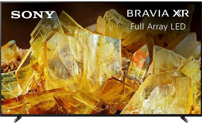 Sony 75 Inch 4K Ultra HD TV X90L Series: BRAVIA XR Full Array LED Smart Google TV (Renewed)