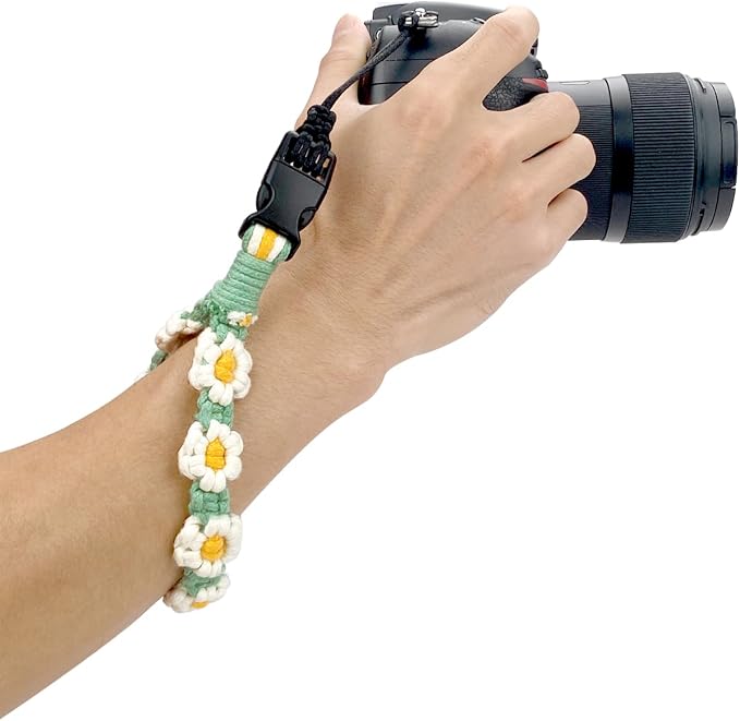 VICHUNHO Camera Wrist Strap, Secure & Adjustable DSLR Camera Hand Strap
