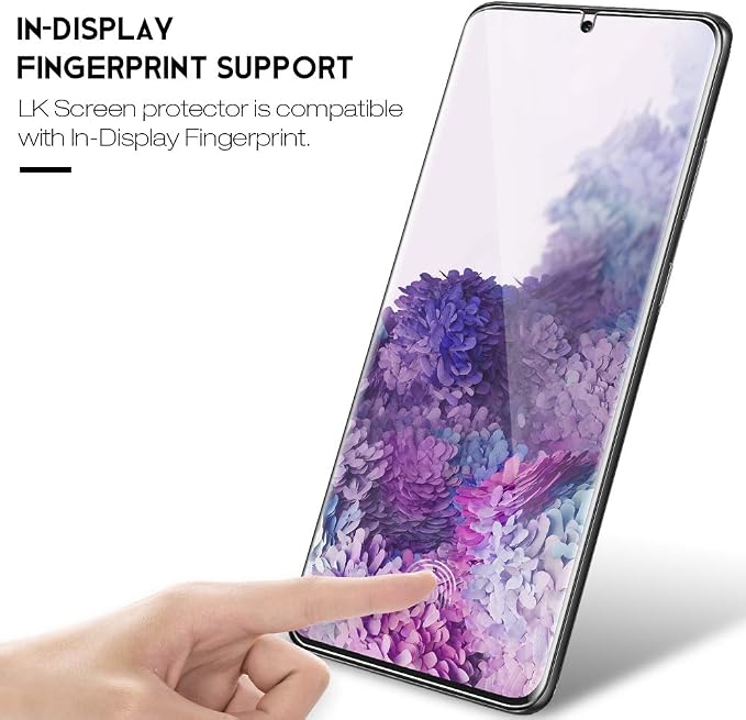 LK 4 Pack 2 Pack Screen Protector + 2 Pack Camera Lens Protector