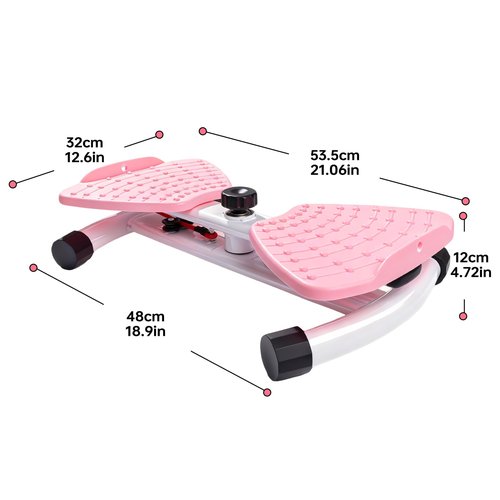 Ab Twister Board, Flexforge Pilates Twister, Waist Twisting Machine - 300 lbs, Pilates Waist Twister for Women Belly Fat Loss, Home Gym Equipment for Women/Men