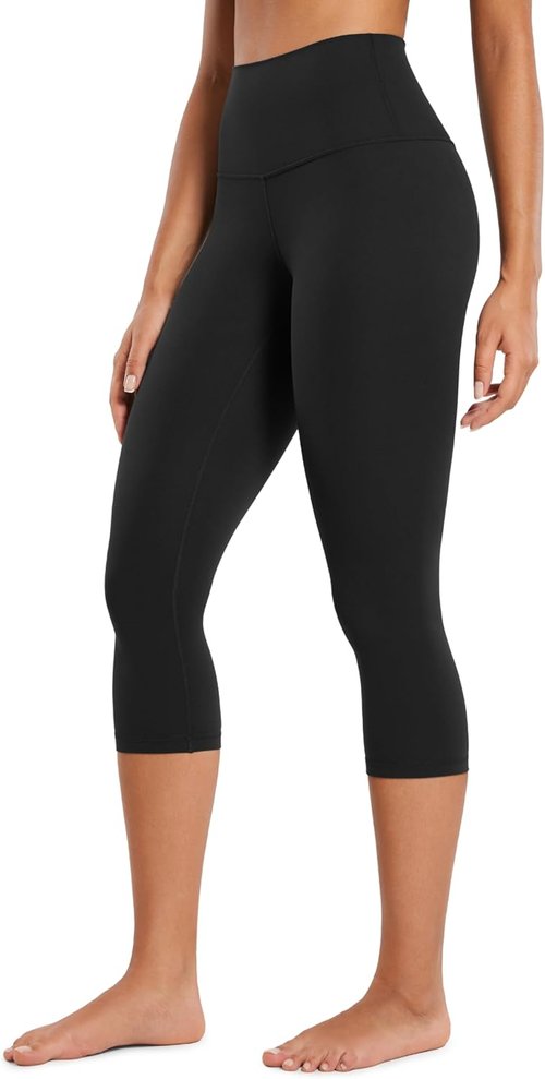 CRZ YOGA Butterluxe Yoga Capris - High Waisted, Buttery Soft Women's Workout Leggings | 19" Crop Pants