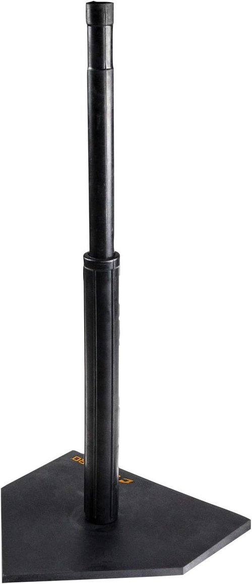 Champro Heavy Duty Batting Tee - Adjustable Height for All Ages | Baseball & Softball Training - Black