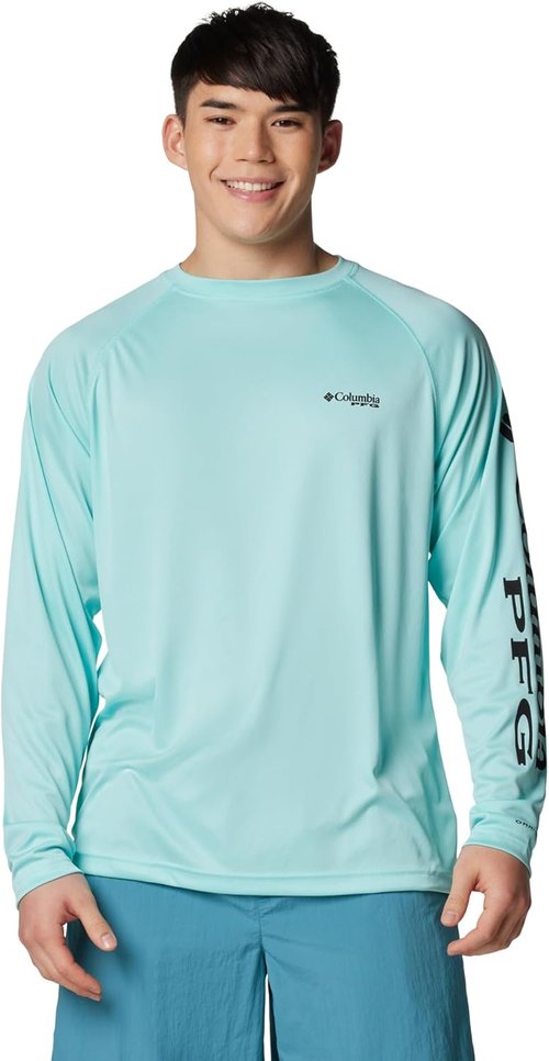 Columbia Men's PFG Terminal Tackle Fishing Shirt - Lightweight & Quick-Dry Fabric | Perfect for Outdoor Adventures