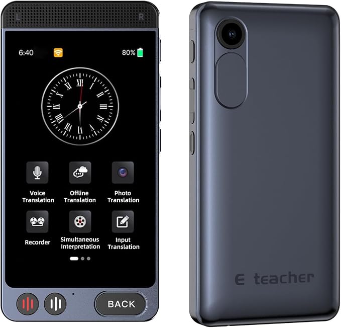 Language Translator Device, 142 Languages AI Translator