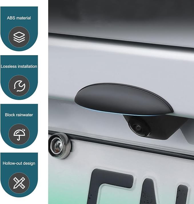 1 PC Car Rear View Camera Cover, Anti-rain Rear View Backup Camera Cover