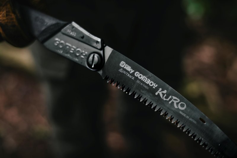Silky Limited Edition GomBoy Kuro 240mm Folding Saw (801-24)