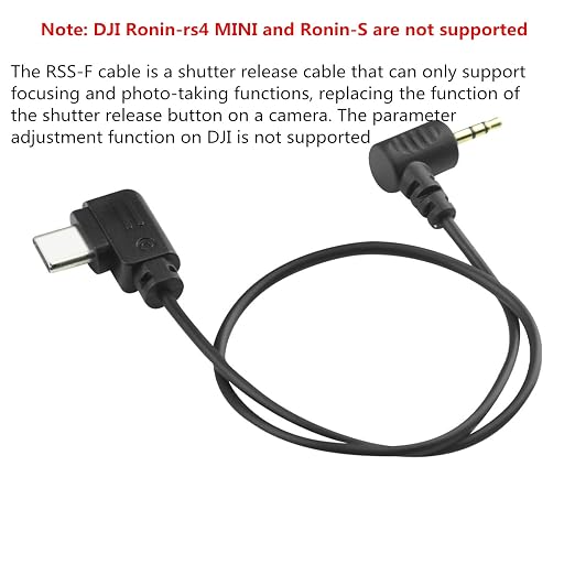 RSS-F DJI for canon Camera Shutter Release Cable to EOS c50 Rebel T8i T7i T6i