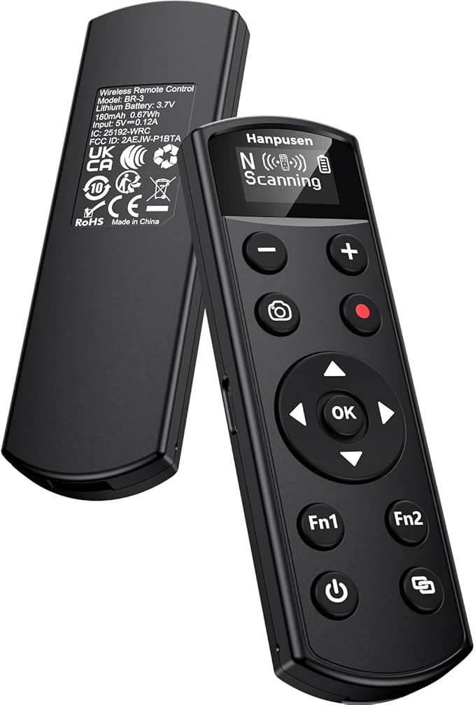 for Nikon Camera Remote Control, Hanpusen Rechargeable Wireless Shutter Release