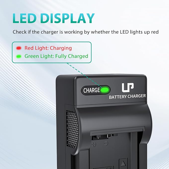 NP-FW50 Battery Charger, LP Charger Compatible