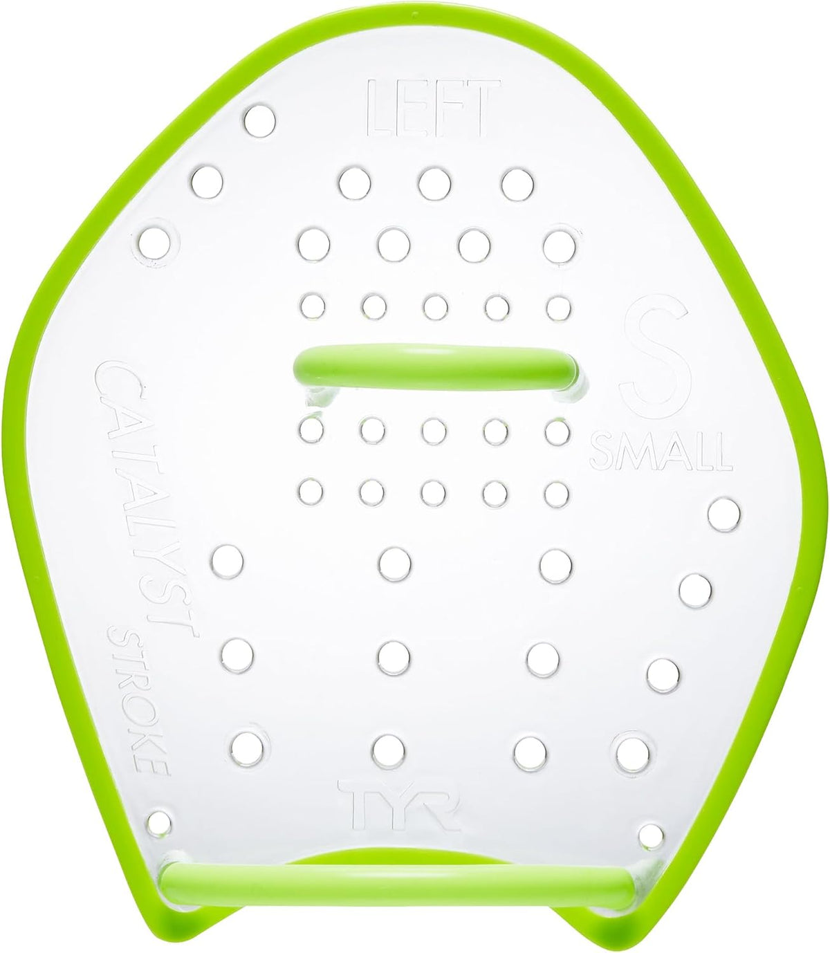 TYR Catalyst Stroke Swim Paddles - Durable Adult Training Fins for Strength & Technique Improvement