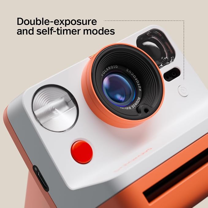 Polaroid Now 3rd Generation I-Type Instant Camera + Film Bundle