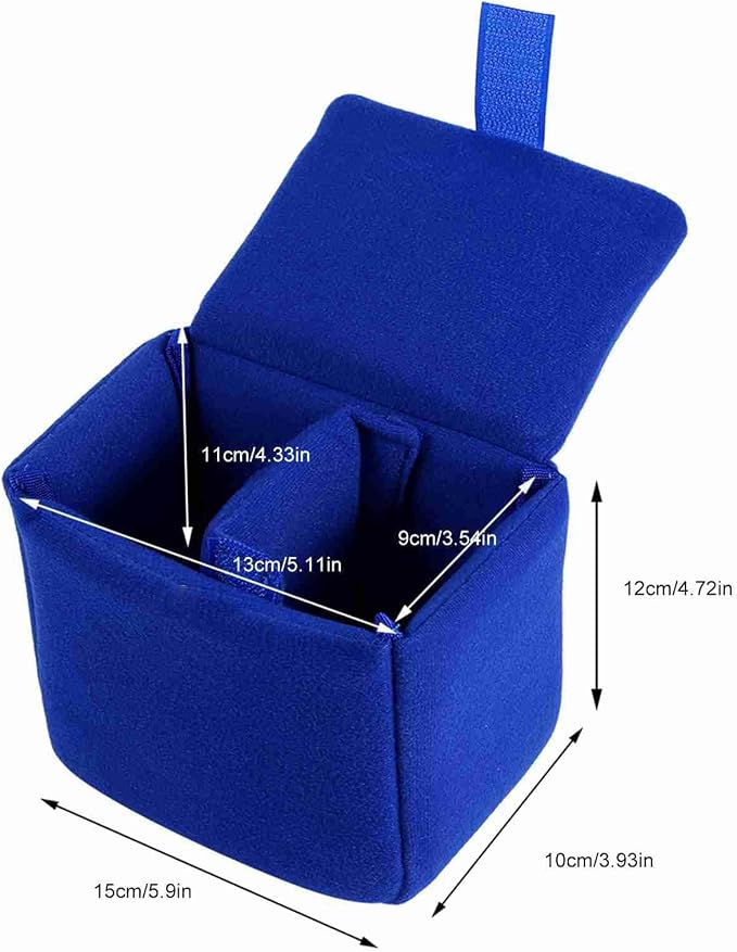 Camera Bag Insert, Portable Camera Padded Pouch Liner Pad Shockproof Waterproof
