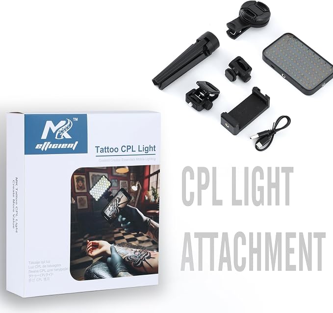120 Led Tattoo Light Kit Tattoo Equipment and Supplies Remove Glare Tattoo