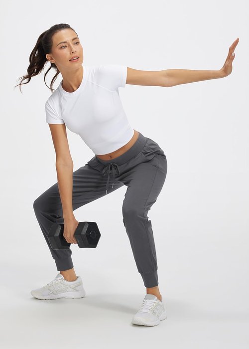 Libin Women's Joggers - Athletic Running Sweatpants with Pockets | Tapered Fit in Petite, Regular, Tall