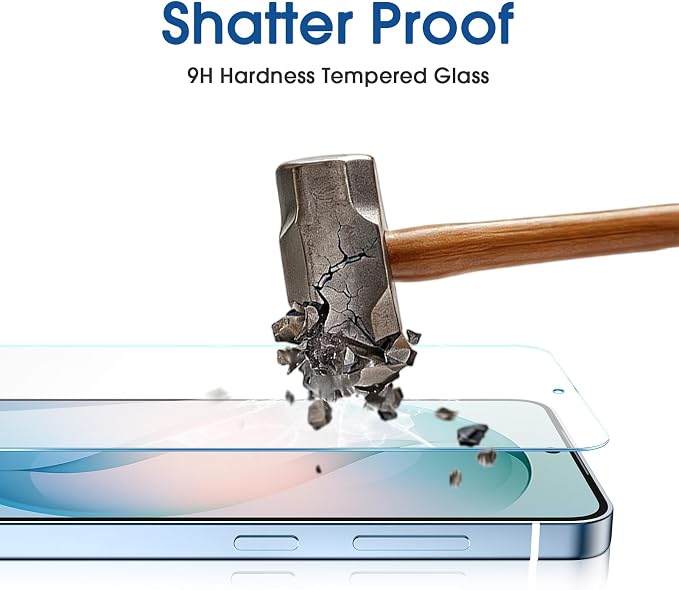 amFilm Auto-alignment OneTouch for Samsung Galaxy S26 6.3'' Screen Protector +