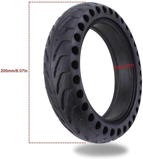 GYL 8.5x2.0 Solid Tire, Replacement for 50/75-6.1 8 1/2x2 8.5x2.125 Inch Original Tire, Fit for Hiboy S2 Swagtron SG-5 isinwheel S9 Pro iScooter i9/i8 Hover-1 Journey VOLPAM SP06 Electric Scooter