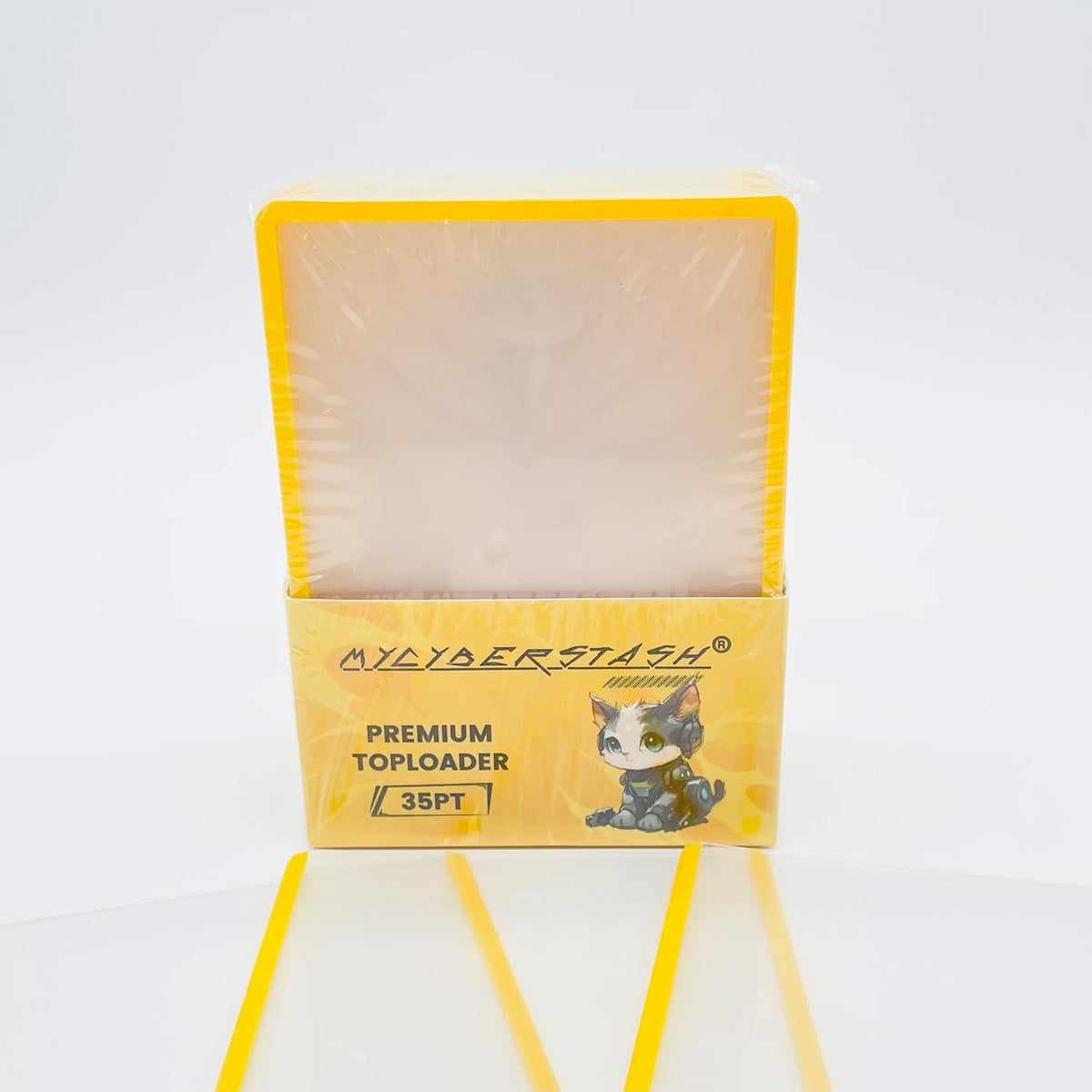 Premium TopLoaders for Trading Cards - Dual-Sided Protective Peel-Film | Holds Cards Up to 20pts - 35pts | 25 Pack