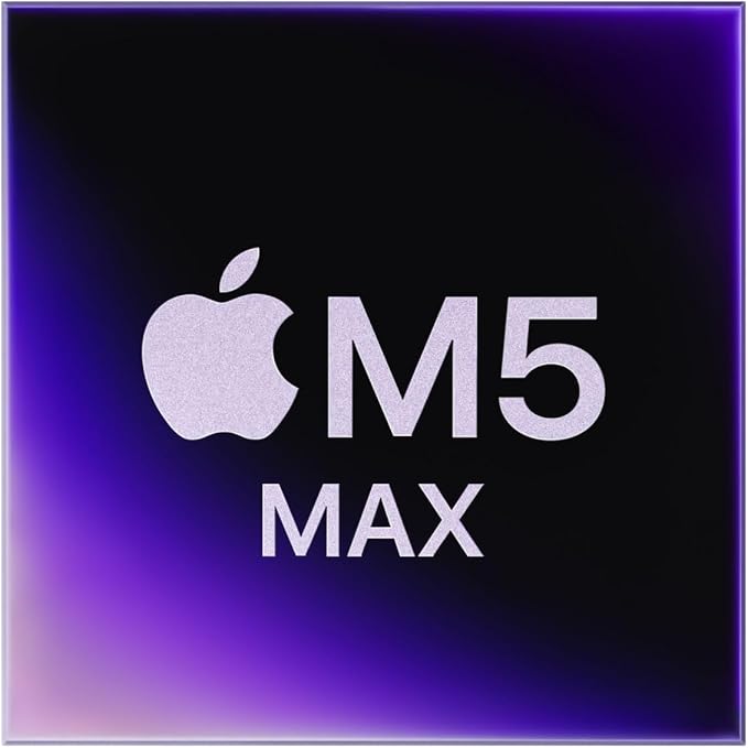 Apple 2026 MacBook Pro Laptop with Apple M5 Max chip with 18-core CPU and 32-core GPU: Built for AI, 16.2-inch Display, 36GB Unified Memory, 2TB SSD, Wi-Fi 7; Space Black with AppleCare+ (3 years)