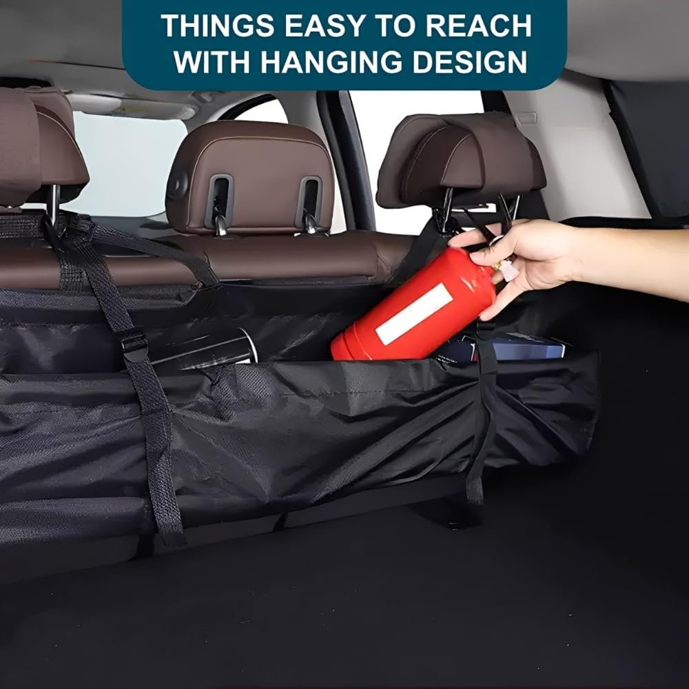 Car Trunk Organizer, Large Capacity Trunk Organizer for SUV