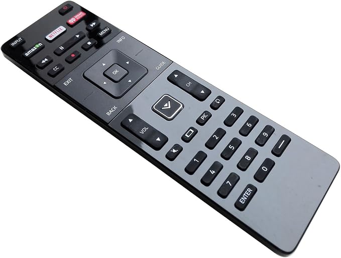 Vizio Xrt122 LED HDTV Remote Control for E Series E70-c3 E65-c3 E65x-c2 E60-c3 E55-c1 E55-c2 E50-c1 E48-c2 E43-c2 E40-c2 E40x-c2 E32h-c1 E32-c1 E28h-c1 E24-c1 E70c3 E65c3 E65xc2