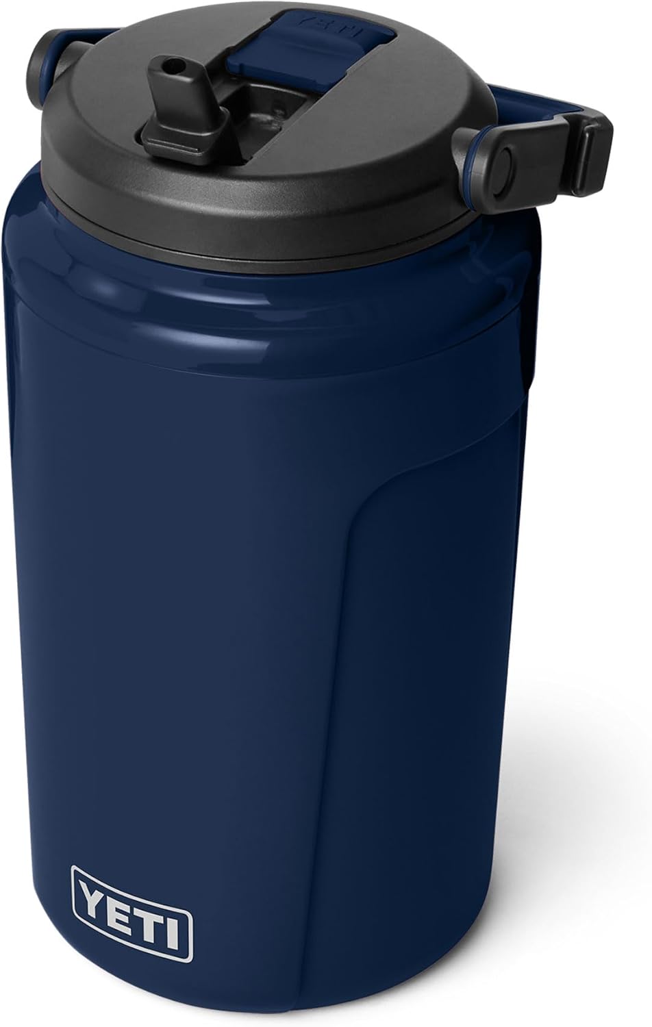 YETI Silo Half Gallon Insulated Water Jug - Lightweight, Leakproof Sports Bottle with Straw Cap & Fence Hook - Navy