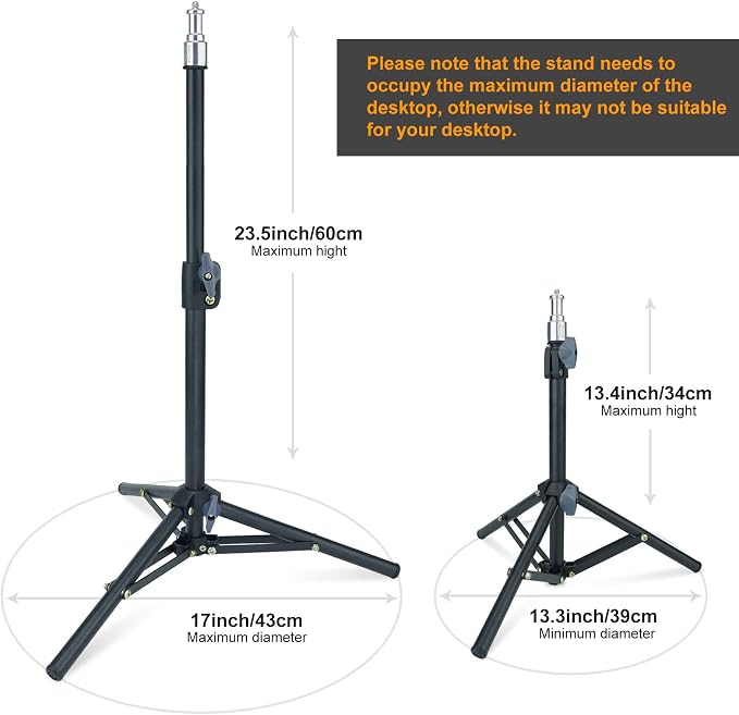 LINCO Lincostore Photography Photo Table Top Studio Lighting Kit- 30 Seconds to