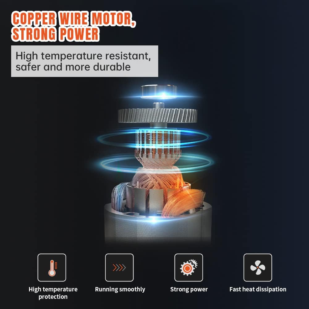 TOAUTO A3 PCP Air Compressor - Portable Vertical Design with Auto-Stop | 4500Psi, 110V AC/12V Battery