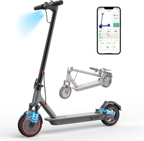 Maxshot Electric Scooter - High-Speed Folding E-Scooter with Dual Suspension & Long Range | 8.5" to 14" Tires