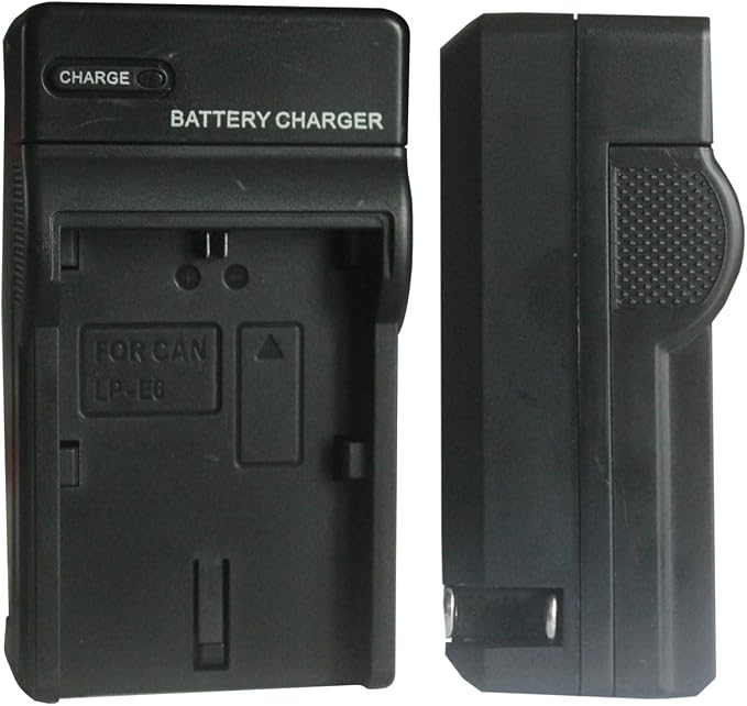 LP-E6 Battery Charger for Canon EOS 70D 80D 90D 6D 60D, 5D Mark IV, 6D Mark II