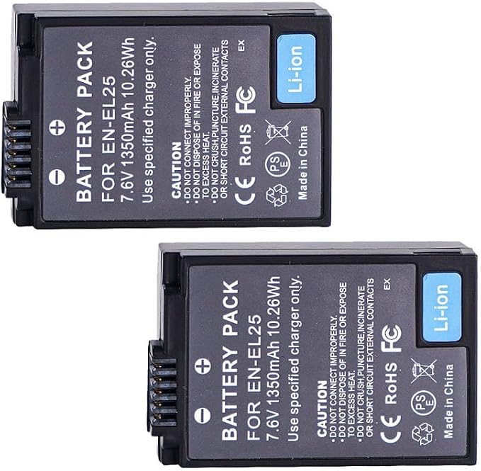 EN-EL25 Camera Battery Multifunctional Charger Set Compatible
