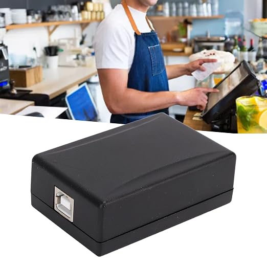 Dioche Cash Drawer Driver, USB Powered, Plug and Play, ABS Material