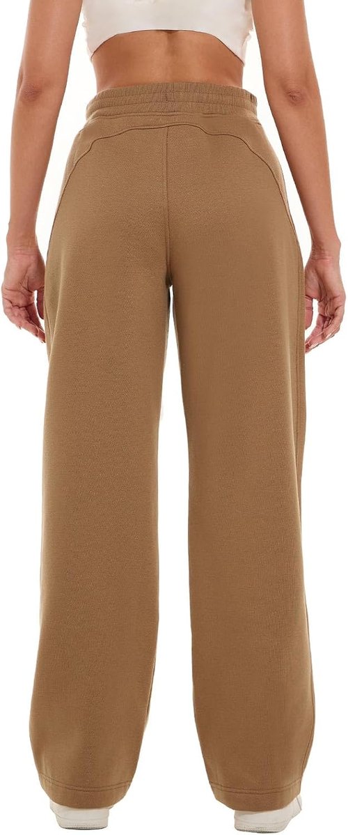 HOdo Women's Tall Sweatpants - Fleece Joggers with Pockets | 32"/34" Inseam, Wide Leg Design